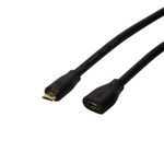 Logilink Cavo USB 2.0 BM-BF S/S 30m LogiLi 2428AWG cavo in rame/nero