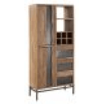 LIBRERIA YELLOWSTONE CM 88X40X195 (LEGNO DI ACACIA NILOTICA)