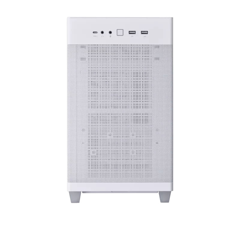 ASUS AP201 PRIME CASE TG WHITE Mini Tower Bianco