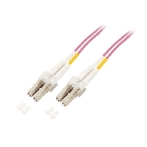 M-Cab 7003407 cavo InfiniBand e in fibra ottica 75 m LC Viola (7.5M LWL JUMPER OM4 LC-LC - 50/125 LSZH DUPLEX VIOLET)