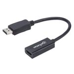 Manhattan 151634 cavo e adattatore video 015 m HDMI tipo A Standard DisplayPort Nero (DISPLAYPORT TO HDMI CABLE 20CM- -