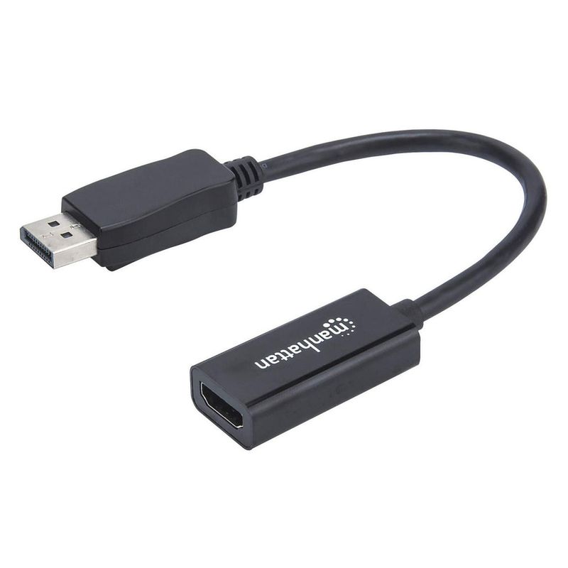 Manhattan-151634-cavo-e-adattatore-video-015-m-HDMI-tipo-A-Standard-DisplayPort-Nero--DISPLAYPORT-TO-HDMI-CABLE-20CM----