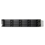 QNAP JBOD TL-R1200C-RP 12 bay 2U rackmount USB-C 3.1 Gen2 10Gbps JBOD expansion unit redundant PSU with a 1-meter USB-C