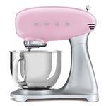 Robot-da-cucina-Smeg-stile-anni--50-SMF02PKEU-4.8-litri-Cadillac-rosa