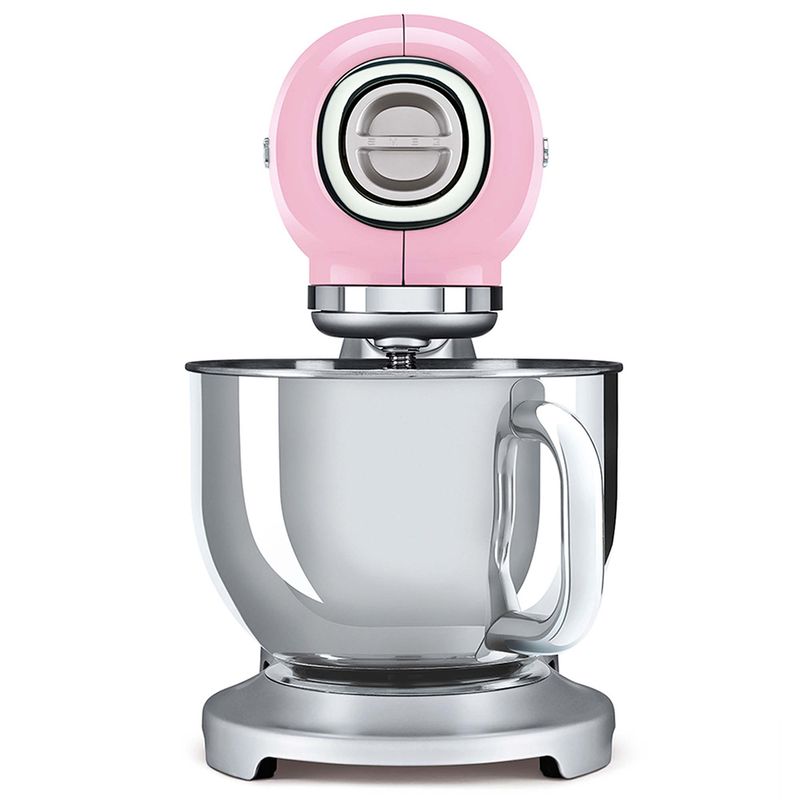 Robot-da-cucina-Smeg-stile-anni--50-SMF02PKEU-4.8-litri-Cadillac-rosa