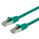 VALUE S/FTP Patch Cord Cat.6, halogen-free, green, 1m cavo di rete Verde