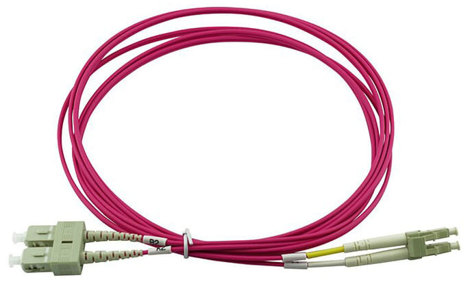 Cavo-patch-fibra-ottica-duplex-LC-SC-Multimodale-OM4-20-metri