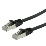 VALUE S/FTP Patch Cord Cat.6, halogen-free, black, 2m cavo di rete Nero