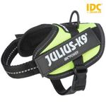 Julius-K9-Pettorina-per-cani-IDC-Powerharness-Tg.-Mini-Mini-XS---Tg.-Mini-Mini--Circonferenza-40-53-cm-Peso-4-7-Kg--Giallo-Fluo