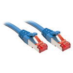 Lindy RJ-45 Cat.6 S/FTP 3m cavo di rete Blu Cat6 S/FTP S-STP (3m Cat.6 S/FTP Network Cable - Blue - Warranty 120M)