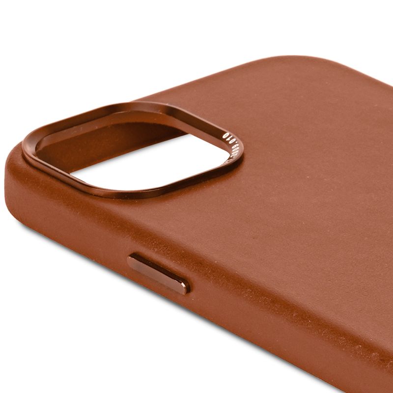 Decoded-D24IPO15BC1TN-custodia-per-cellulare-155-cm--6.1--Cover-Marrone