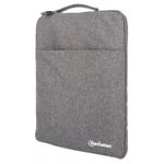 Manhattan Seattle 396 cm 15.6 Custodia a tasca Grigio (Seattle Laptop Sleeve 15.6 Grey Padded Extra Soft Internal Cushio