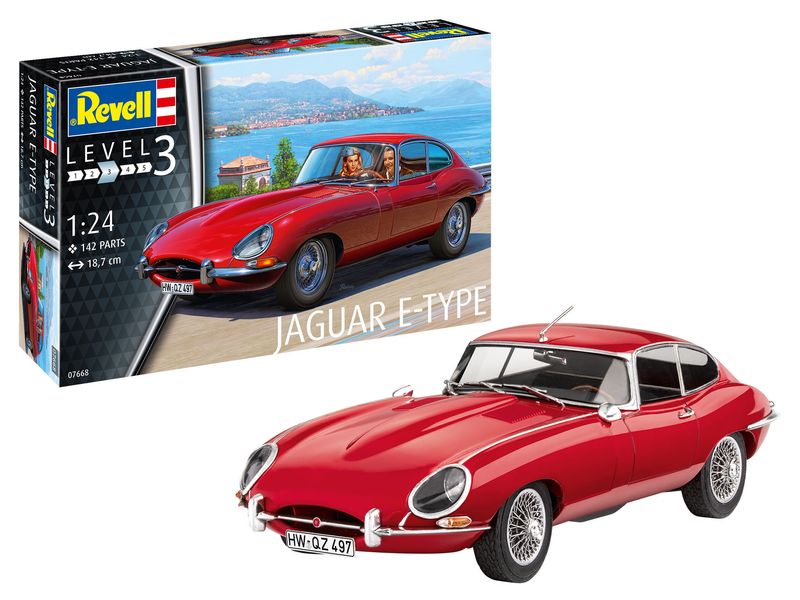 Revell-07668-maßstabsgetreue-modell-Oldtimer-Modell-Montagesatz-1-24--07668-