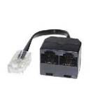 Diversey Distributore ISDN a 2 vie 1 x RJ45 maschio/2 x RJ45 (8P8C