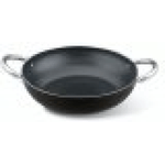 Tegame Jumbo nero due Maniglie inox diam 28 cm Silex Chef