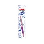 Herlitz penna a sfera herlitz Herlitz My.Pen Gel-Ks ros/lil 04 mm blu