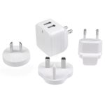 StarTech.com Caricabatterie da Muro a doppia porta x2 USB ad alta potenza ( 17W / 3.4 Amp