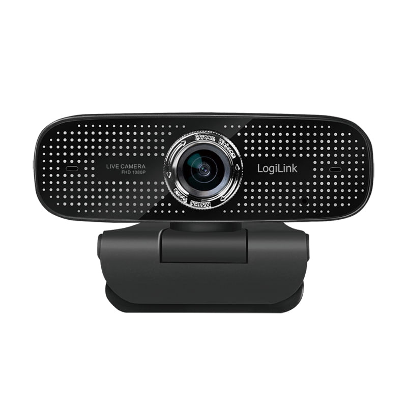 LogiLink-Webcam-Conferenza-HD-2-MP-108-gradi---Nero--UA0378