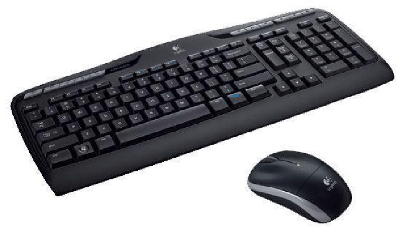 Logitech-Wireless-Combo-MK330-tastiera-Mouse-incluso-USB-QWERTZ-Tedesco-Nero