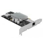 DeLOCK PCI Express Card to 1 x 10GBase-T LAN PoE+ RJ45 - Netzwerkadapter - PCIe 3.0 x4 - 10Gb Ethernet (PoE+)