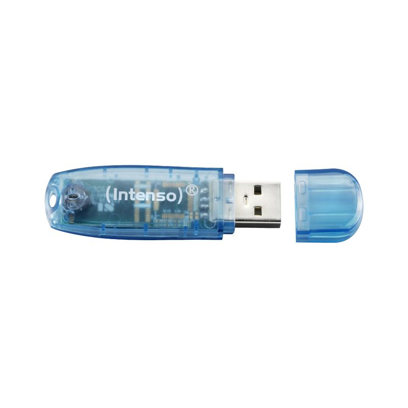 INTENSO-PEN-DISK-RAINBOW-LINE-4GB-BLU-USB-2.0