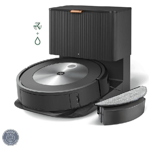 iRobot-Roomba-Combo-j5-aspirapolvere-robot-Sacchetto-per-la-polvere-Nero