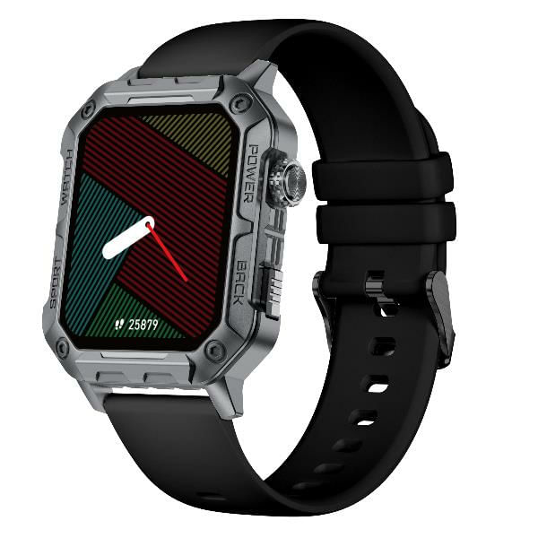 Nilox-NXSWTRAILWATCH-smartwatch-e-orologio-sportivo-485-cm--1.91--Digitale-320-x-385-Pixel-Touch-screen-Acciaio-inox