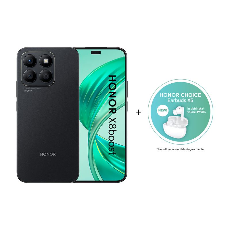 Honor-X8boost-17-cm--6.7--Doppia-SIM-Android-13-4G-USB-tipo-C-8-GB-256-GB-4500-mAh-Nero