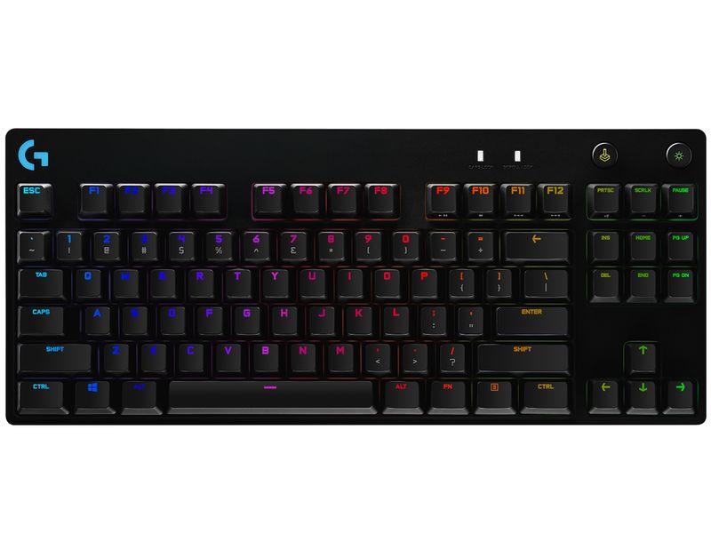 Logitech-G-PRO-Gaming-Keyboard-tastiera-USB-Danese-Finlandese-Norvegese-Svedese-Nero--G-PRO-Mechanical-Gaming---Keyboard