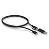 ICY-BOX-IB-CB031-cavo-USB-1-m-USB-3.2-Gen-2--3.1-Gen-2--USB-A-USB-C-USB-C-Nero