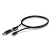 ICY-BOX-IB-CB031-cavo-USB-1-m-USB-3.2-Gen-2--3.1-Gen-2--USB-A-USB-C-USB-C-Nero