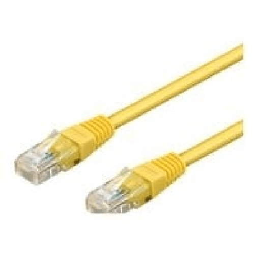 Wentronic-goobay---Patch-Kabel---RJ-45--M--bis-RJ-45--M----250m---UTP---CAT-5e---geformt---Gelb--95634-