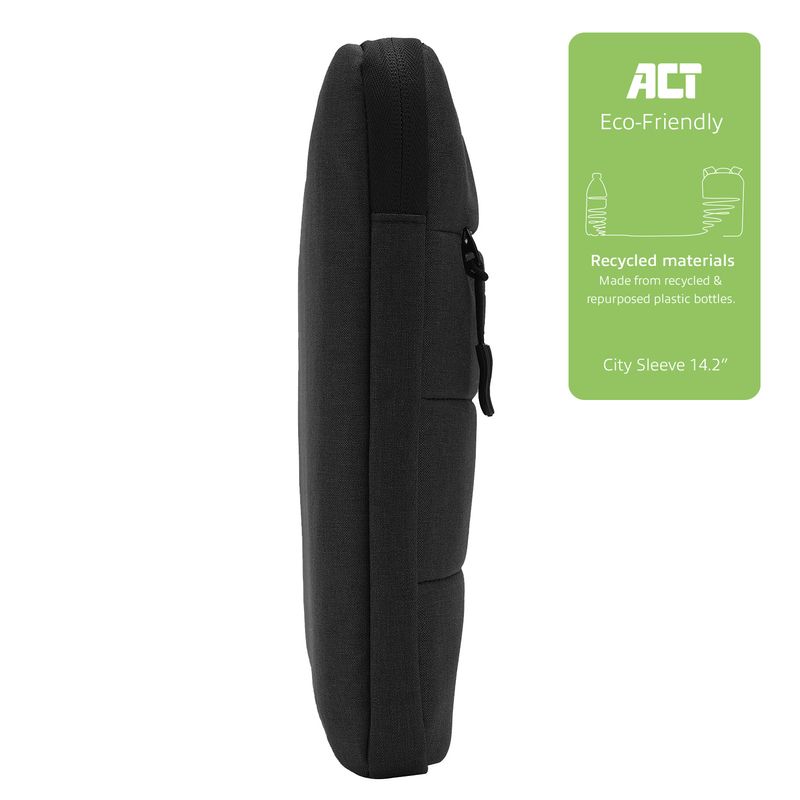 ACT-AC8515-notebooktas-358-cm--14.1---Opbergmap-manica-Nero