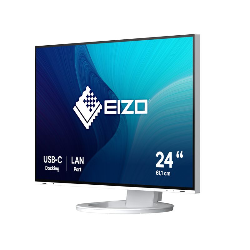 EIZO-FlexScan-EV2495-WT-LED-display-612-cm--24.1---1920-x-1200-Pixel-WUXGA-Bianco