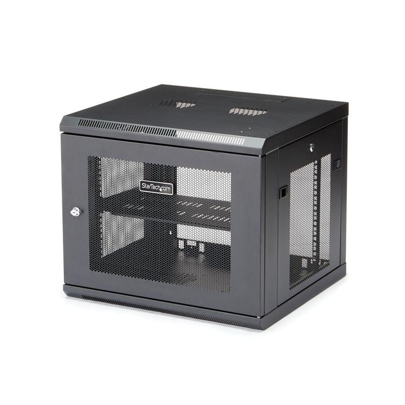 StarTech.com-RK920WALM-rack-9U-Da-parete-Nero