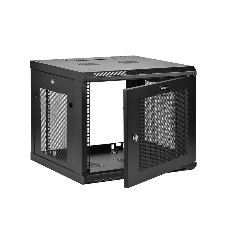 StarTech.com-RK920WALM-rack-9U-Da-parete-Nero