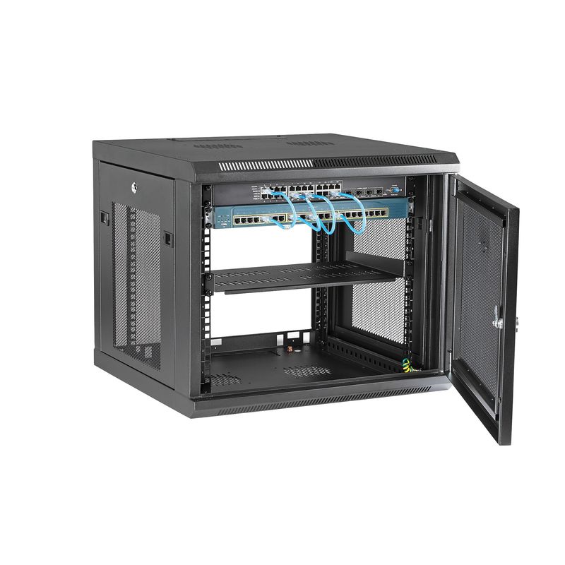 StarTech.com-RK920WALM-rack-9U-Da-parete-Nero