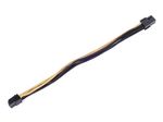 Silverstone-PP07-IDE6BG-03-m--Silverstone-6-pin-PCIe-to-6-pin-PCIe-Cable-25-cm---Black---Gold-