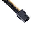 Silverstone-PP07-IDE6BG-03-m--Silverstone-6-pin-PCIe-to-6-pin-PCIe-Cable-25-cm---Black---Gold-