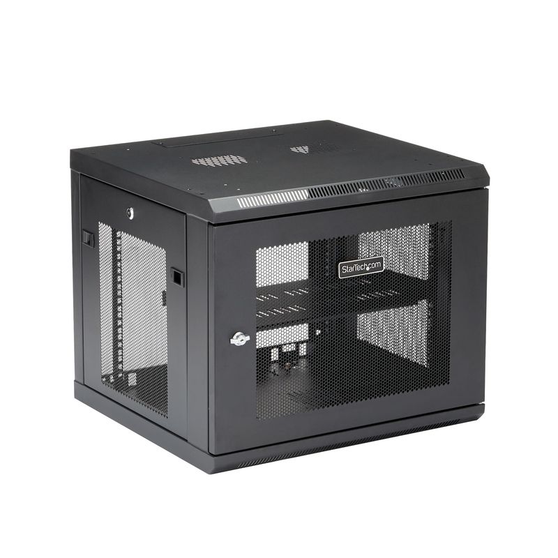 StarTech.com-RK920WALM-rack-9U-Da-parete-Nero