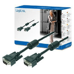 LogiLink CV0017 cavo VGA 15 m VGA (D-Sub) Nero