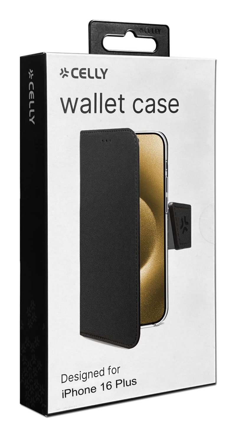 Celly-WALLY1080-custodia-per-cellulare-17-cm--6.7--Custodia-a-borsellino-Nero