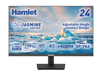 Hamlet-HM24JF-VDR-LED-display-61-cm--24--1920-x-1080-Pixel-Full-HD-Nero