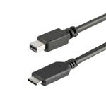 StarTech.com-Cavo-Adattatore-Mini-DisplayPort-a-USB-C-da-1-m---4K-60Hz---Nero