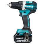 Makita DDF484RT3J trapano 2000 Giri/min 1,8 kg Nero, Blu, Argento