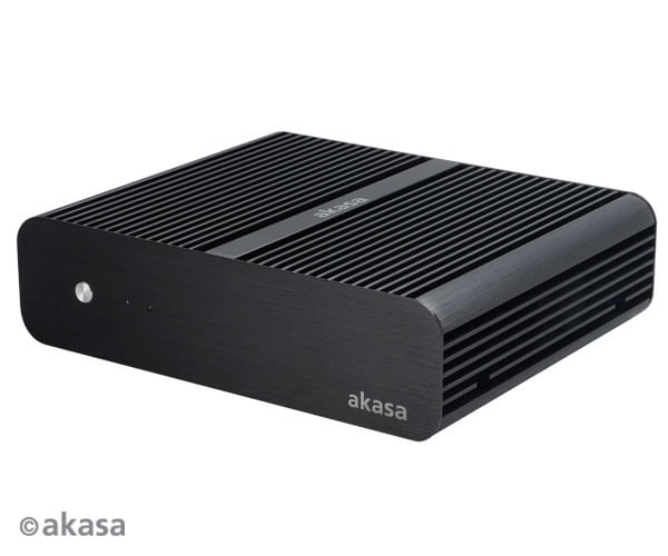 Akasa-Euler---ITX-Tower---PC---Aluminium---Mini-ITX---Schwarz---Extern--AK-ITX05M-