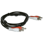 Microconnect AUDCC2 cavo audio 1,5 m 2 x RCA Nero