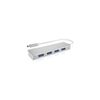ICY-BOX-IB-HUB1425-C3-USB-3.2-Gen-1--3.1-Gen-1--Type-C-5000-Mbit-s-Argento