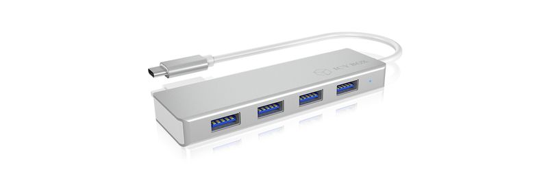 ICY-BOX-IB-HUB1425-C3-USB-3.2-Gen-1--3.1-Gen-1--Type-C-5000-Mbit-s-Argento