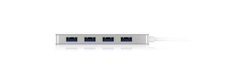 ICY-BOX-IB-HUB1425-C3-USB-3.2-Gen-1--3.1-Gen-1--Type-C-5000-Mbit-s-Argento